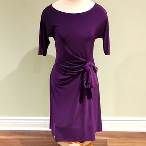 Party dress in purple